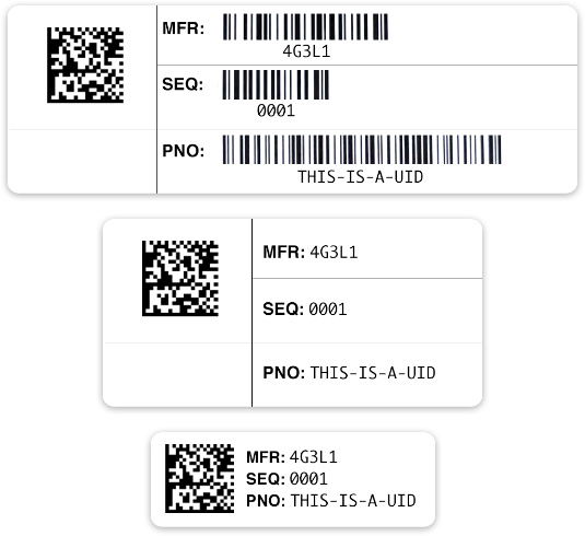 DOD RFID UID Tags