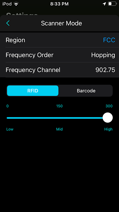 Scanner Mode