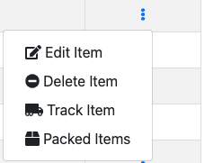 Item Action Button