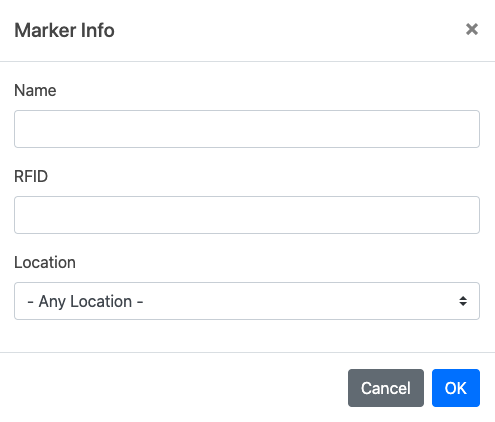 Marker Info Modal