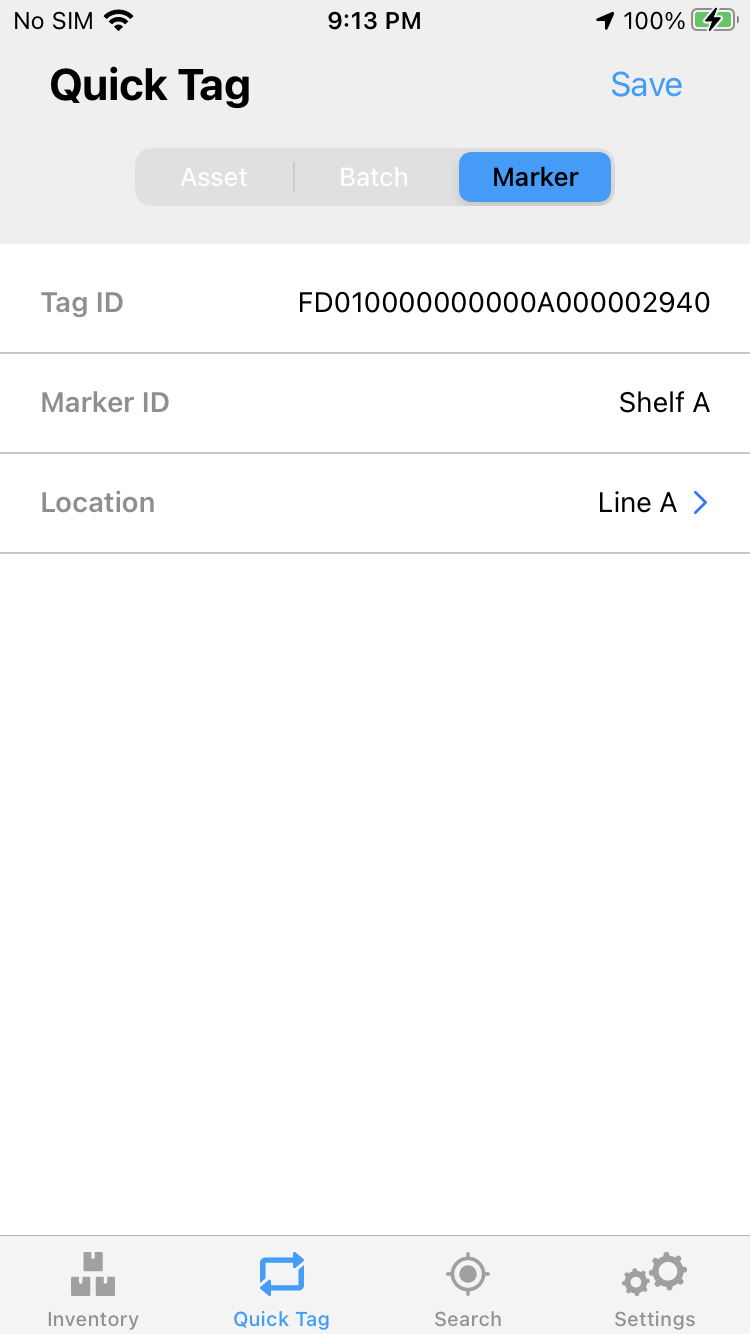 Create Marker on Quicktag page