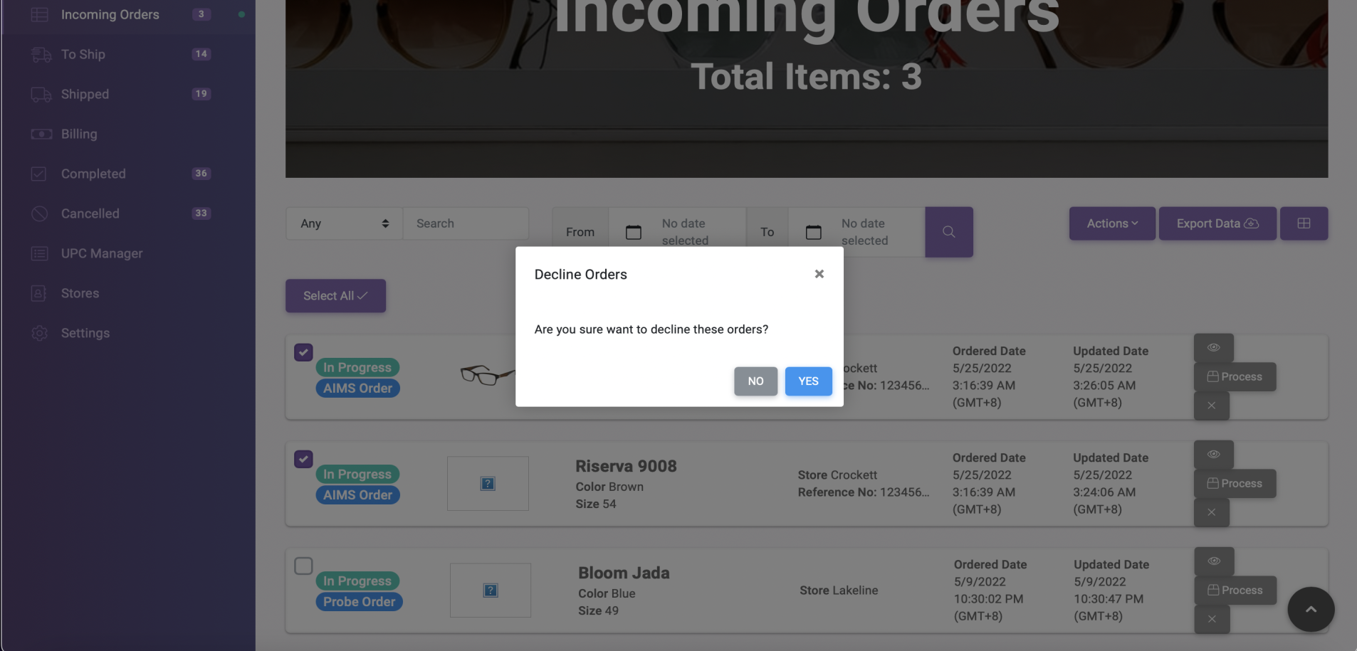 Order Cancelllation - System Prompt