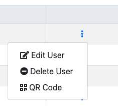 User Menu Button